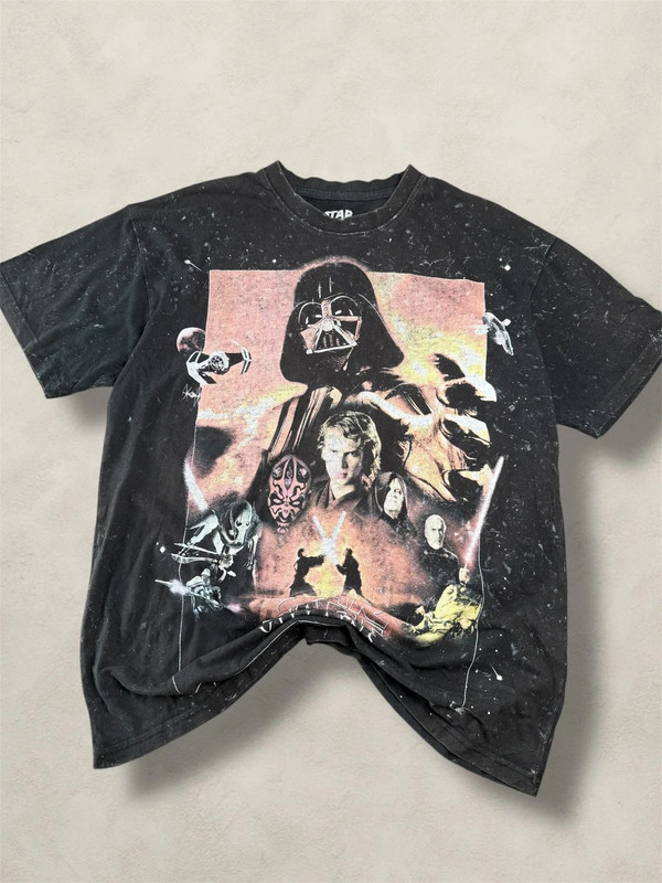 T-shirt Star Wars Villains noir vintage – Pull&Bear – Taille L